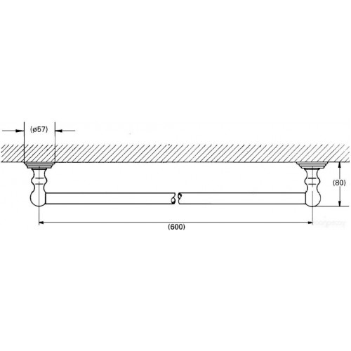 Держатель для полотенца Grohe Sinfonia 40049000