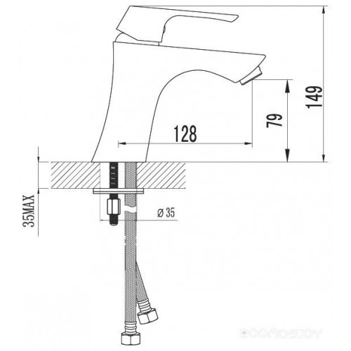 Смеситель Lemark Unit LM4506C