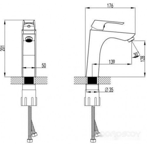 Смеситель Lemark Unit LM4537C