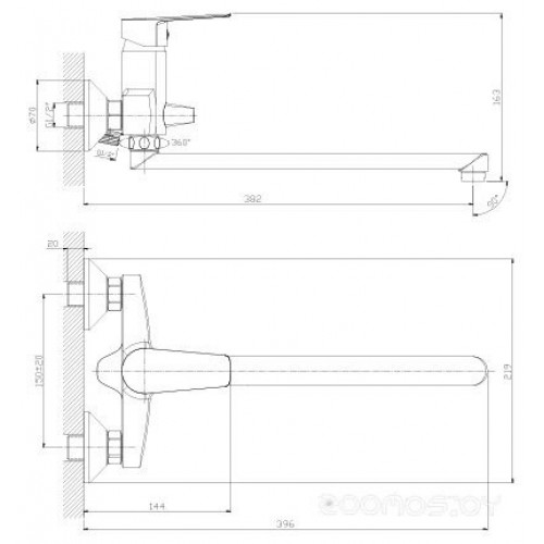 Смеситель Rossinka Silvermix S35-33