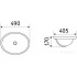 Умывальник CeramaLux 1203