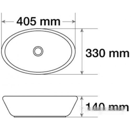 Умывальник CeramaLux 7138
