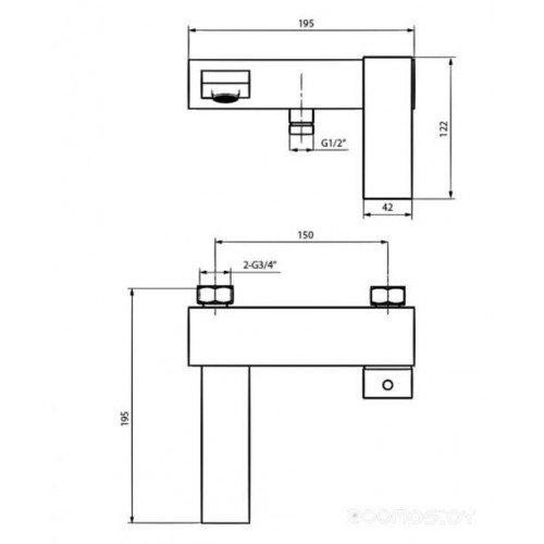 Смеситель Ahti Rauma RM405001