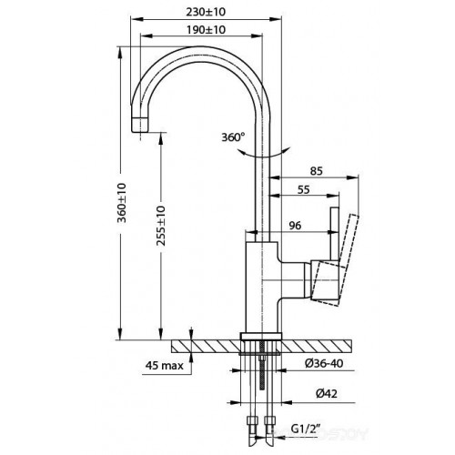 Смеситель Ahti Satakunta SK103011