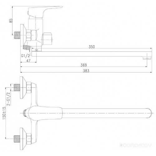 Смеситель Rossinka Silvermix RS31-32