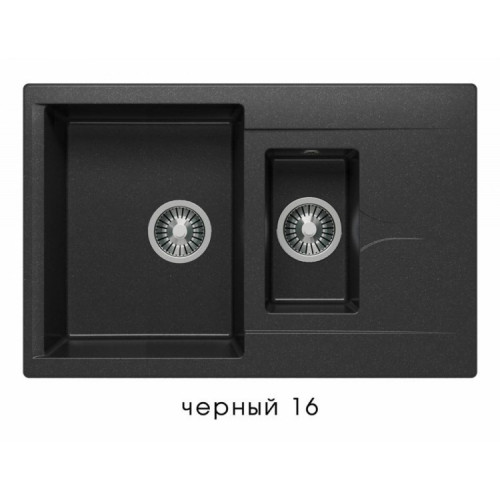 Кухонная мойка Polygran Brig-770 черный