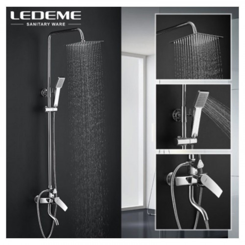 Душевая система Ledeme L2443 Хром