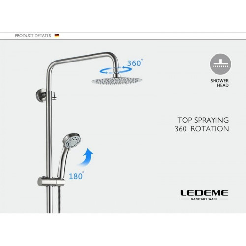 Душевая система Ledeme L72405
