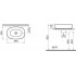 Умывальник Vitra Outline 5995B420-0016