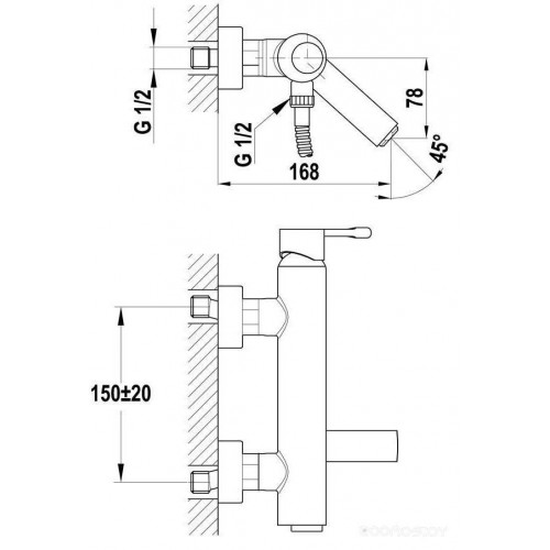 Смеситель Teka Alaior XL 22.121.02.00