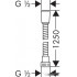 Душевой шланг Hansgrohe Metaflex 28262000
