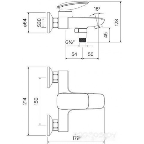 Смеситель IDDIS Stone STOSB00i02WA