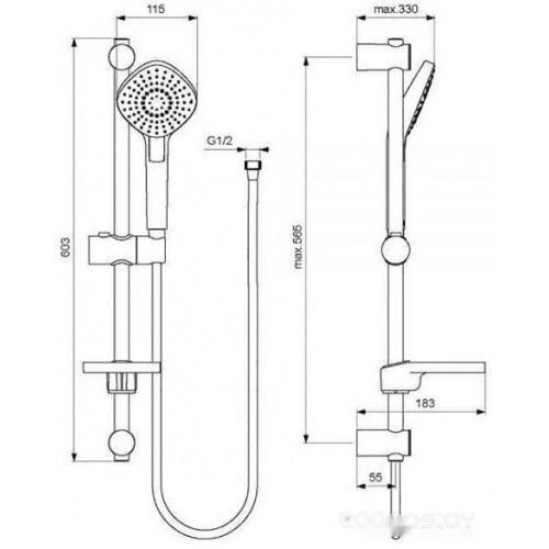 Смеситель Ideal Standard Esla BC264AA