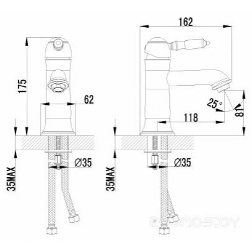 Смеситель Lemark Villa LM4806B