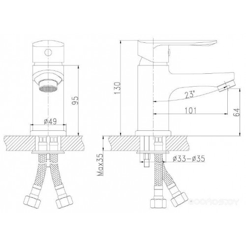 Смеситель Rossinka Silvermix RS32-11