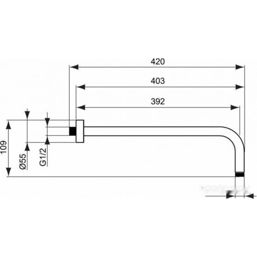 Душевая система Ideal Standard IdealRain B9445AA