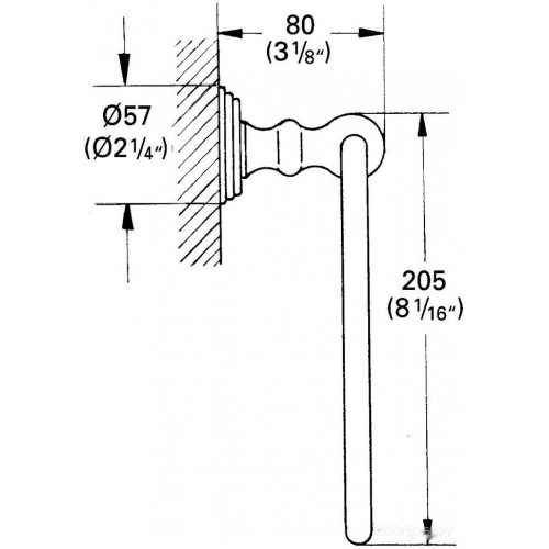 Держатель для полотенца Grohe Sinfonia 40047000