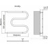 Водяной полотенцесушитель Terminus М-обр AISI 32х2 500х500
