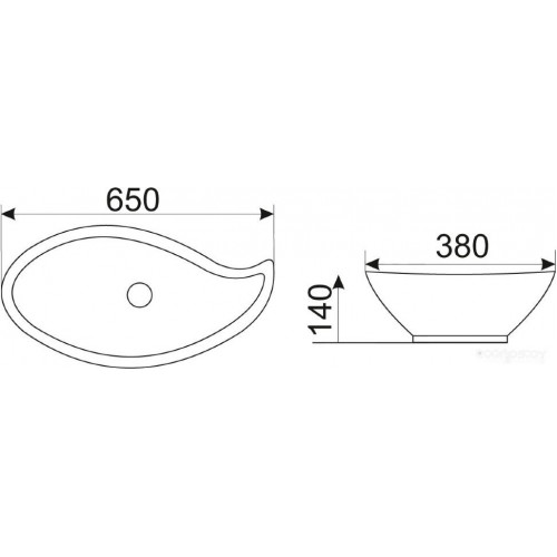 Умывальник CeramaLux N9052