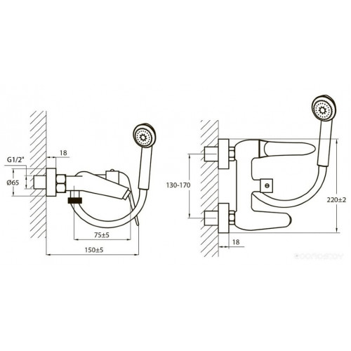 Смеситель Ahti Karjala KJ405001