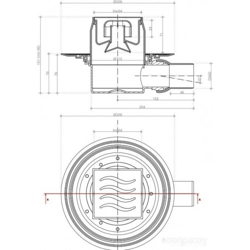 Сифон Pestan Confluo Standard Dry 1