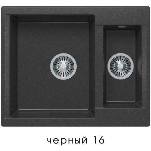 Кухонная мойка Polygran Brig-620 черный