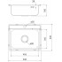 Кухонная мойка Iddis BAS53S0i77 53x43 нержавеющая сталь (сатин)