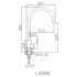 Смеситель для кухни Ledeme L4066 (L4066)