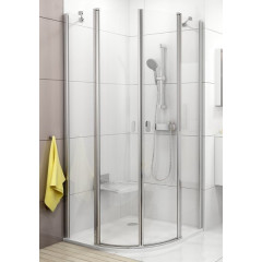 Душевой уголок Ravak Chrome CSKK4-90 90x90 стекло bright alu+Transparent