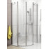 Душевой уголок Ravak Chrome CSKK4-90 90x90 стекло bright alu+Transparent