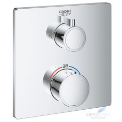 Термостат Grohe Grohtherm 24079000, встраиваемый, на 2 источника