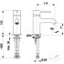 Смеситель для умывальника Armatura Moza 5032-815-00 (c донным клапаном Push open)