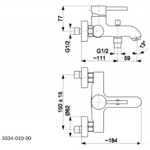 Смеситель Armatura Moza 5034-010-31