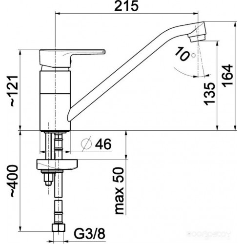 Смеситель Armatura Selen 4413-915-00