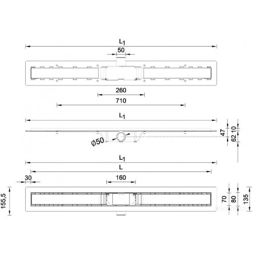 Душевой уголок Ambassador Set 10011104L-ST6