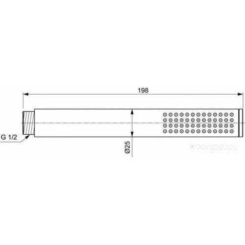 Душевая система Ideal Standard Ceratherm C100 7 in 1 A7573AA