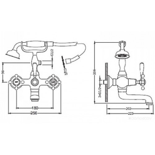 Смеситель Gerhans K01 K13001