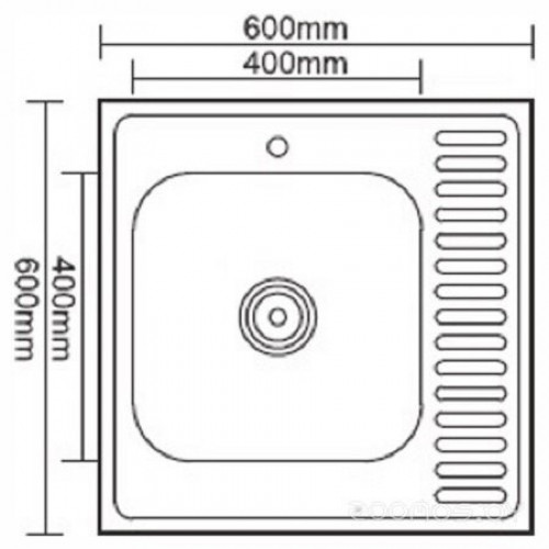 Кухонная мойка Ledeme L96060-6L