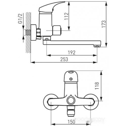 Смеситель Ferro One BFO33A