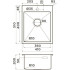 Кухонная мойка Omoikiri Akisame 41-IN 41x51 нержавеющая сталь