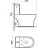 Унитаз-компакт Iddis Drum DRU2DSEi24 SoftClose