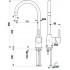 Смеситель для кухни Armatura Neda 5823-915-00