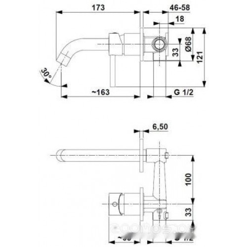 Смеситель Armatura Moza 5039-810-00