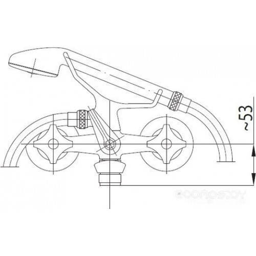 Смеситель Armatura Standard 304-120-00