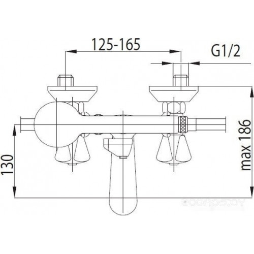 Смеситель Armatura Standard 304-120-00