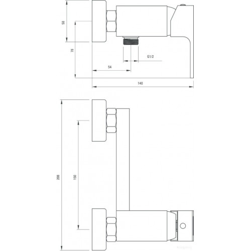 Смеситель Deante Anemon BCZ 040M (хром)