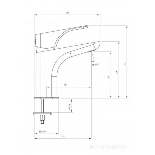 Смеситель Deante Hiacynt BQH 21M