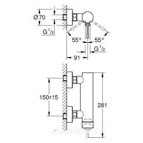 Смеситель Grohe Essence 33636001