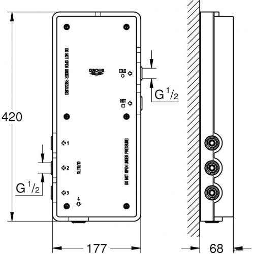 Смеситель Grohe Ondus 36067000