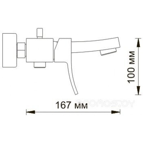 Смеситель Wasserkraft Aller 1061